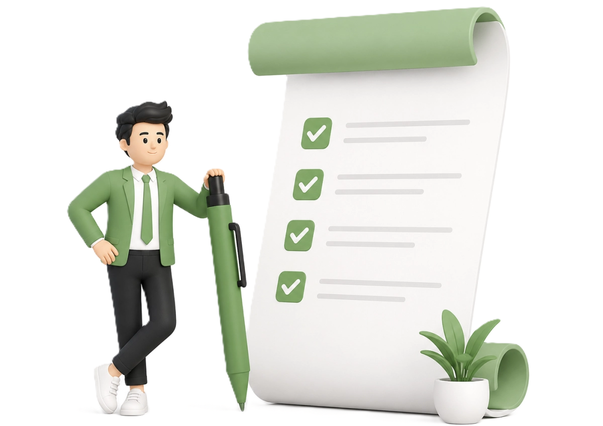 3d-checklist-scroll-with-office-character