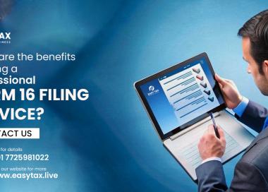 What Are The Benefits Of Using A Professional Form 16 Filing Service?