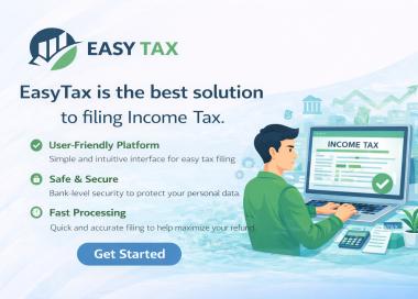 EasyTax is the best solution to filing Income Tax.