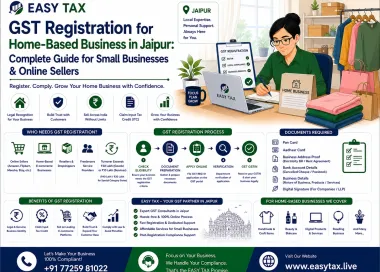 GST Registration for Home-Based Business in Jaipur