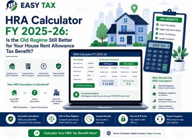 HRA Calculator FY 2025-26