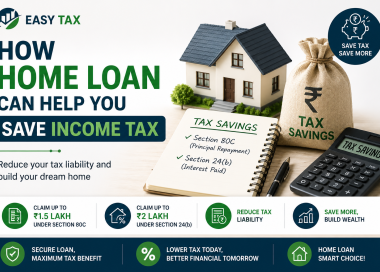 How Home Loan Can Help You Save Income Tax