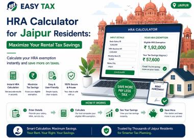 HRA Calculator for Jaipur Residents
