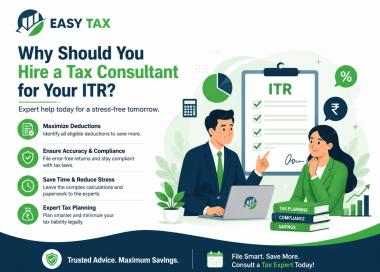 You Hire a Tax Consultant for Your ITR