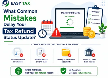 Common Mistakes Delay Your Tax Refund