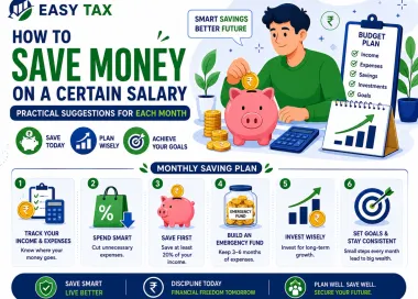How to save money on a certain salary