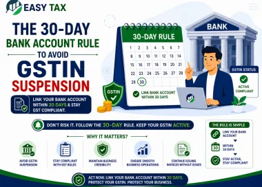 The 30-Day Bank Account Rule 