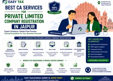est CA Services for Private Limited Company Registration 
