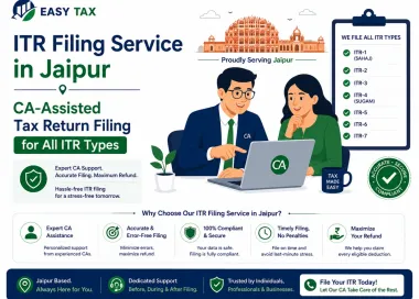 ITR Filing Service in Jaipur