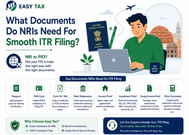  Documents Do NRIs Need For Smooth ITR Filing