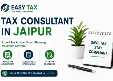 Professional Tax Consultant in Jaipur providing income tax, GST, and compliance services