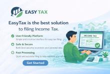 EasyTax is the best solution to filing Income Tax.