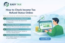How to Check Income Tax Refund Status Online
