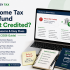EasyTax guide explaining why an income tax refund is not credited and how to resolve refund delays in 2026.