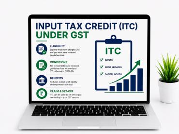 Input Tax Credit (ITC) under GST