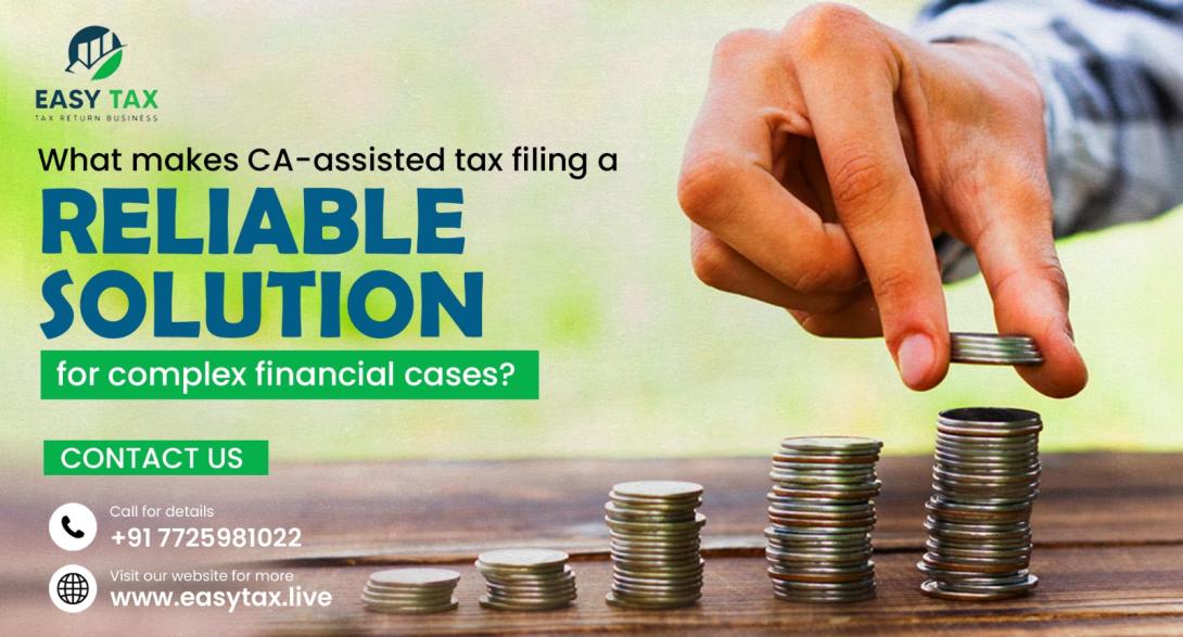 What Makes Ca-Assisted Tax Filing A Reliable Solution For Complex Financial Cases?