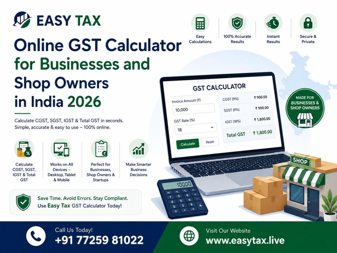 GST Calculator for Businesses and Shop Owners