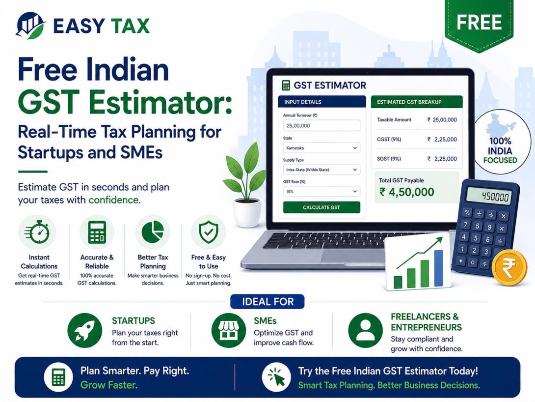 Free Indian GST Estimator