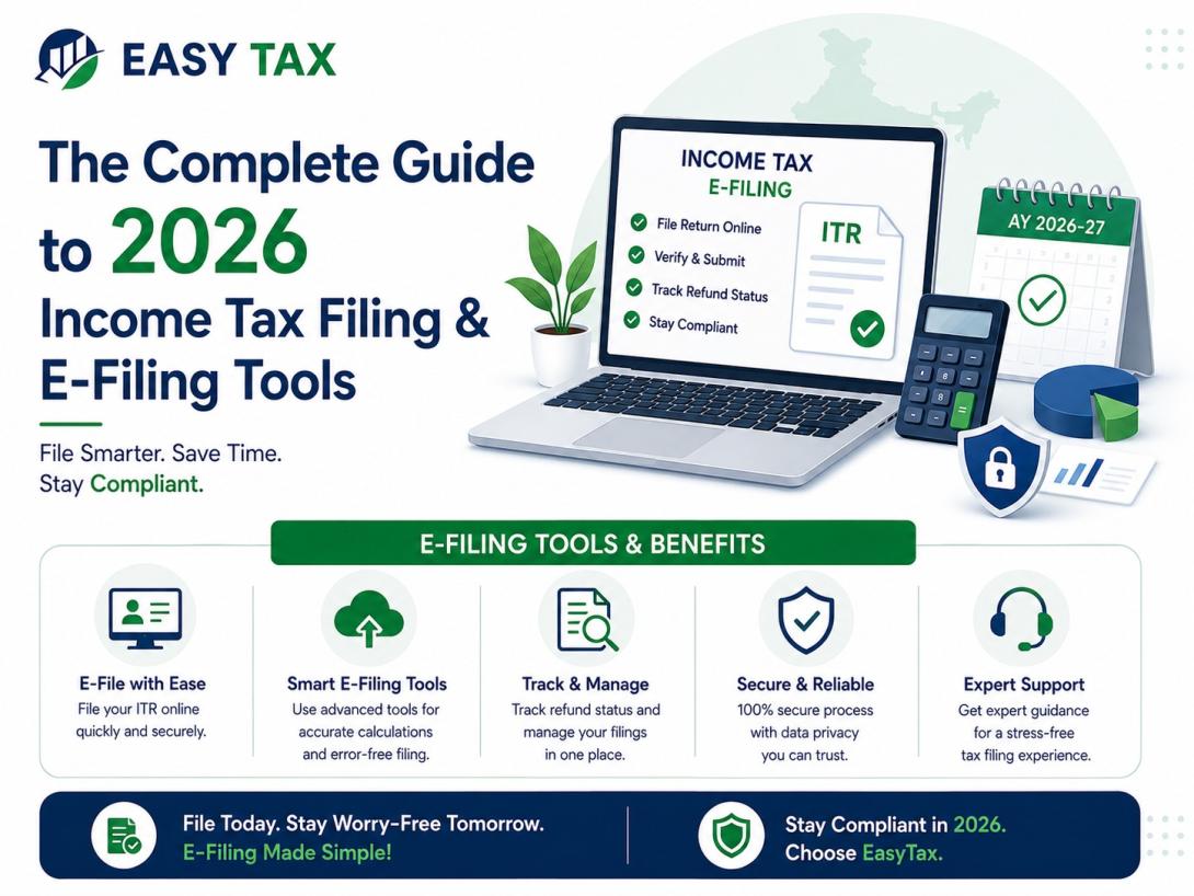 Income Tax Filing & E-Filing Tools