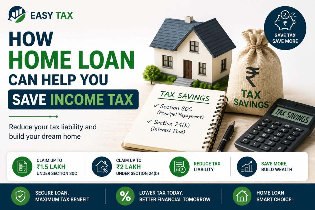 How Home Loan Can Help You Save Income Tax