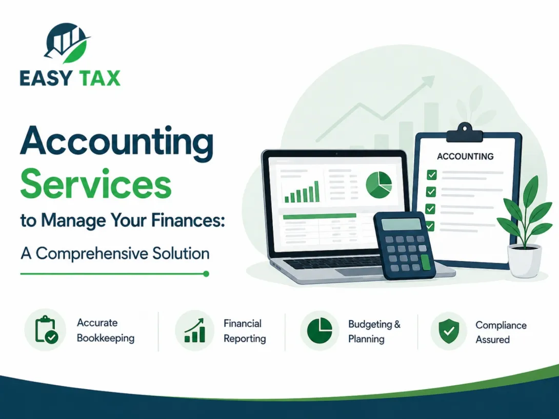 Accounting Services to Manage Your Finances
