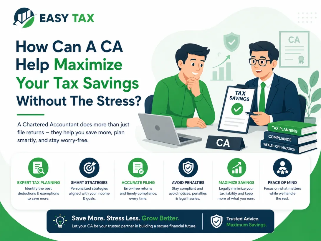 CA Help Maximize Your Tax Savings Without The Stress