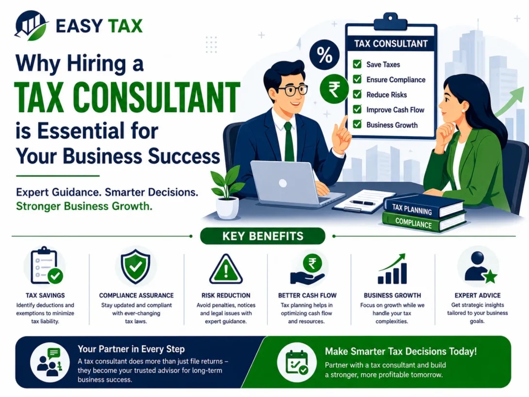  Hiring a Tax Consultant is Essential 