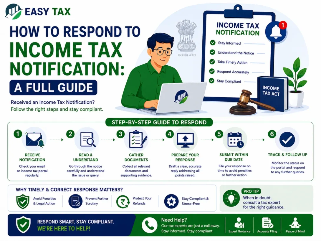 How to respond to Income Tax Notification