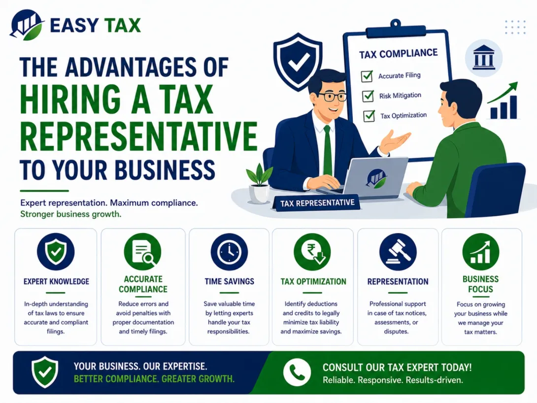 The advantages of hiring a tax representative